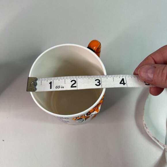 Ringling Bros Barnum & Bailey Circus Tiger Mug Set 1988 Collectible Cups Vintage - Picture 9 of 10